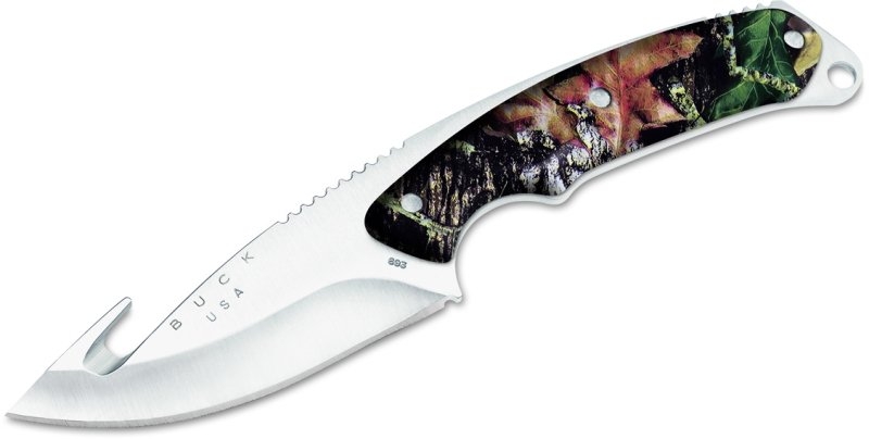 Buck Knives Camo Alpha Hunter W/Gut Hook 8.5 Buck Knives Camo Alpha Hunter W/Gut Hook 8.5