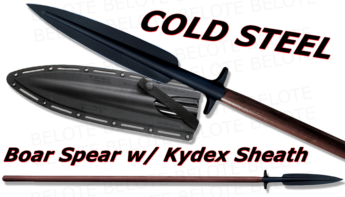 Cold Steel Boar Spear W Kydex Sheath 82 95BOASK NEW EBay