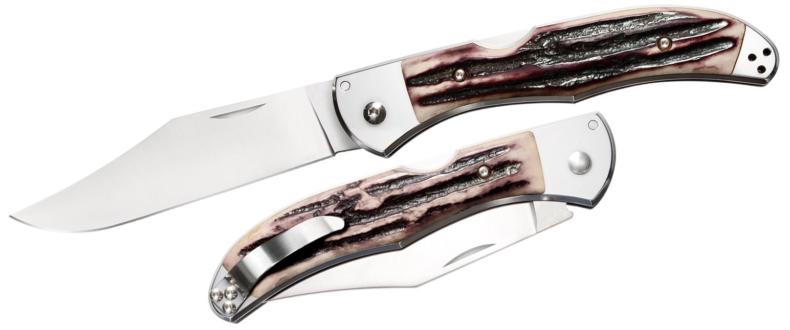 Cold Steel Lone Star Hunter Nail Nick Folding Knife Plain Edge w/ Clip 54SBHN eBay