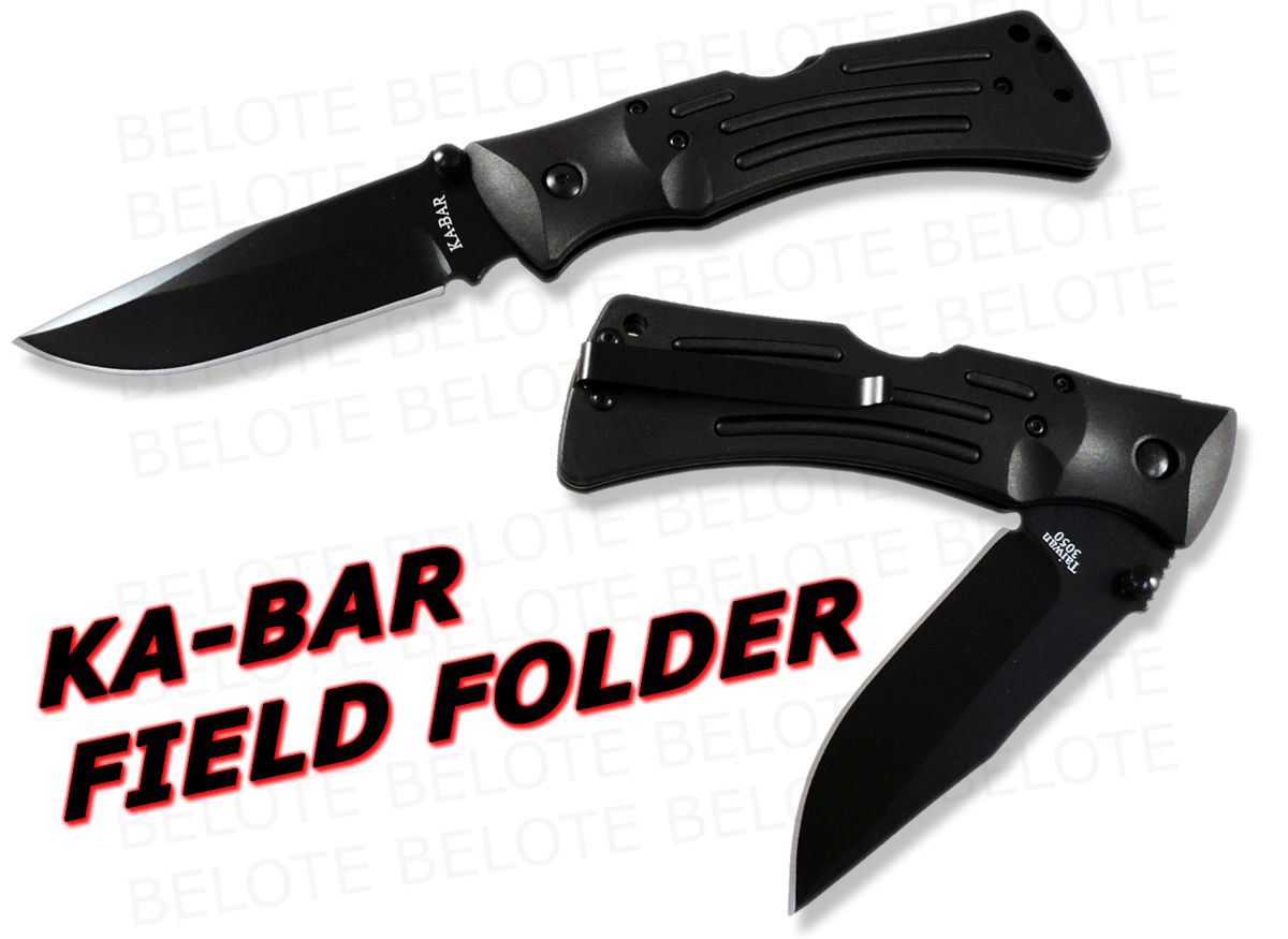 KaBar KaBar Knives MULE Folder Plain Edge w/ Sheath 3050 NEW eBay