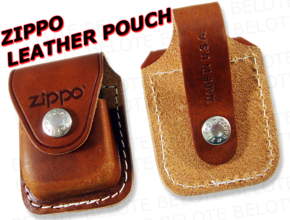 Zippo Leather Pouch w/ Belt Loop BRN LPLB ACCESSORIES eBay