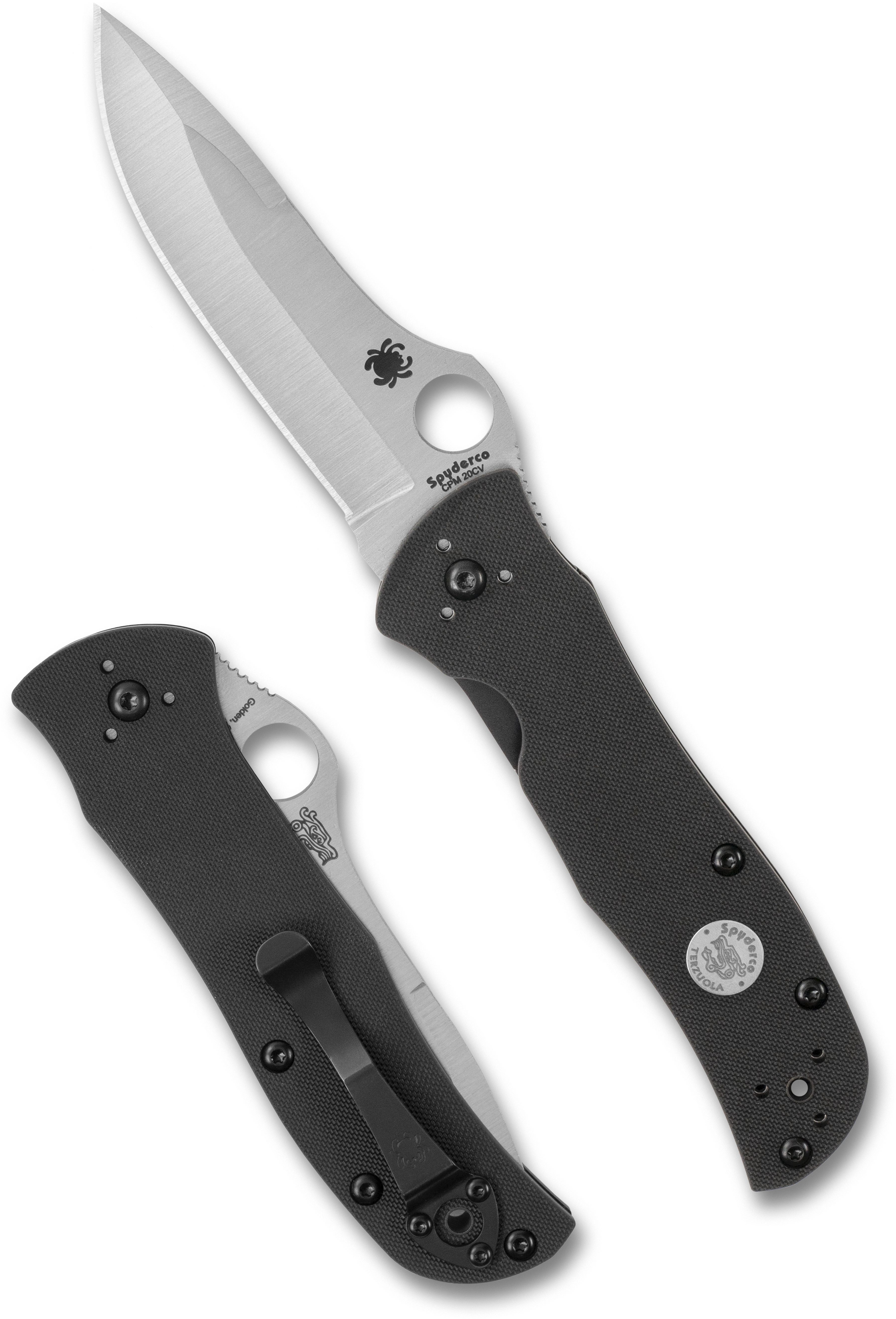 SPYDERCO Starmate, Bob Terzuola, G-10 Scales LinerLock CPM 20CV 