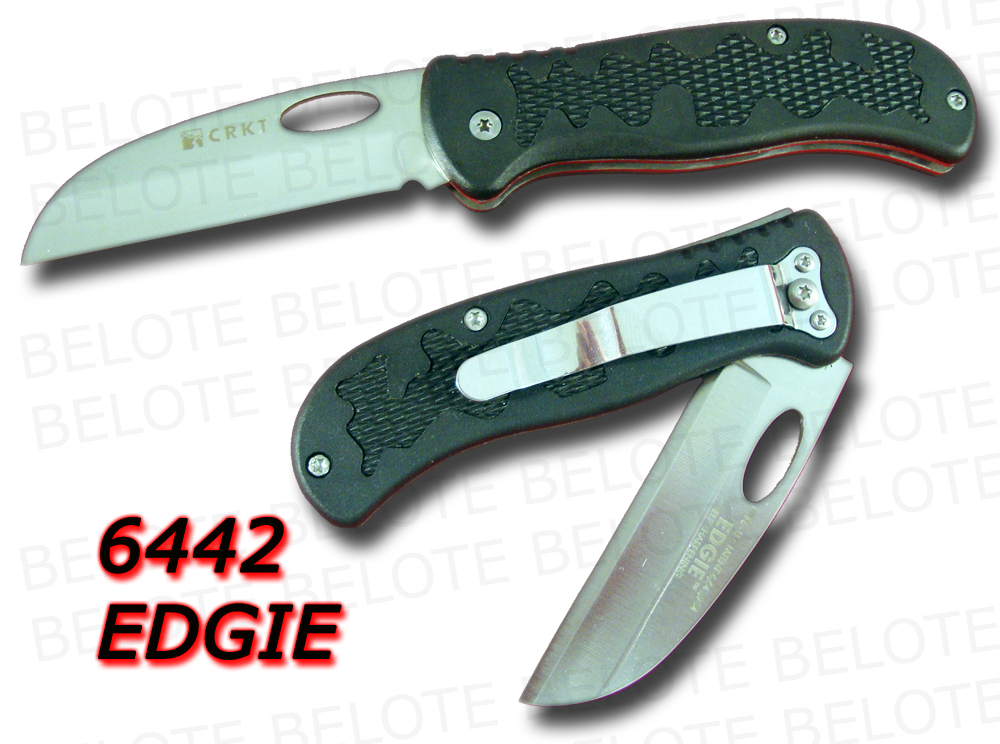 CRKT Edgie Self Sharpening Folding Knife w Clip 6442