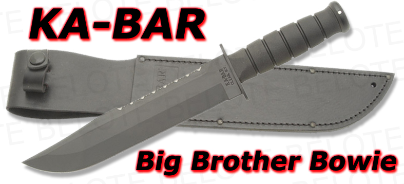 Ka Bar Kabar Knives Brother Bowie W Leather Sheath 2211 Ebay Categories