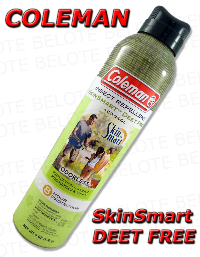 Coleman Skinsmart DEET Free 6 oz Insect Repellent 747