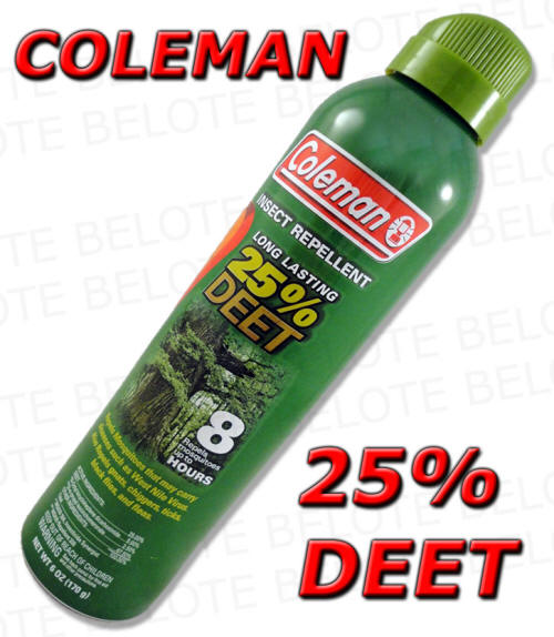 Coleman 25 DEET 6 oz Mosquito Insect Repellent 751