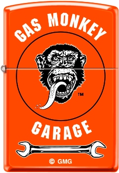 Zippo Gas Monkey 7 Lighter Set Reality Show Mechanic Shop ...