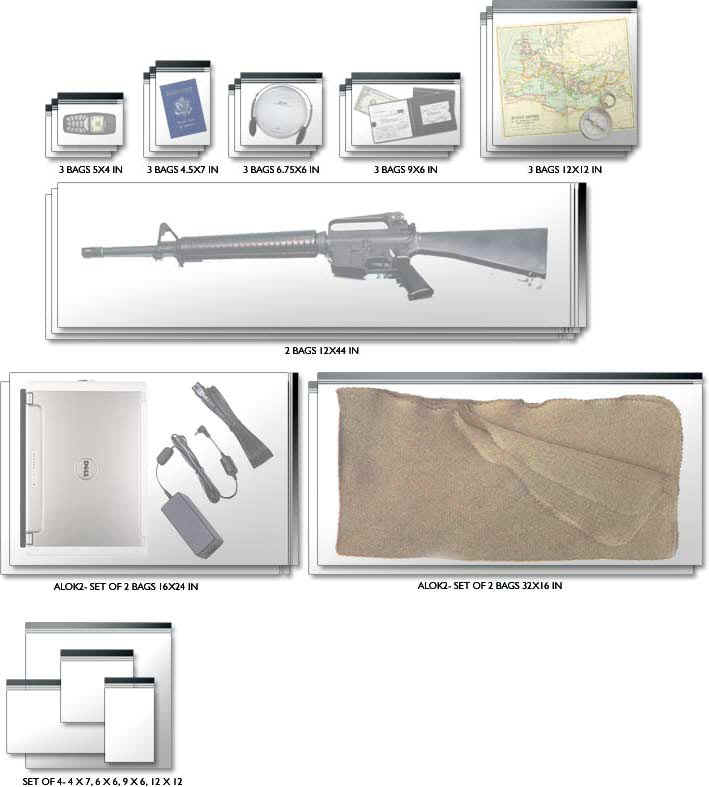 LOKSAK Splash Caddy Arm Pak Military Version